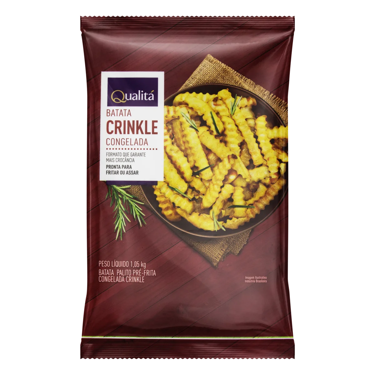 Batata Crinkle QUALITÁ 1,05kg | Extra Mercado