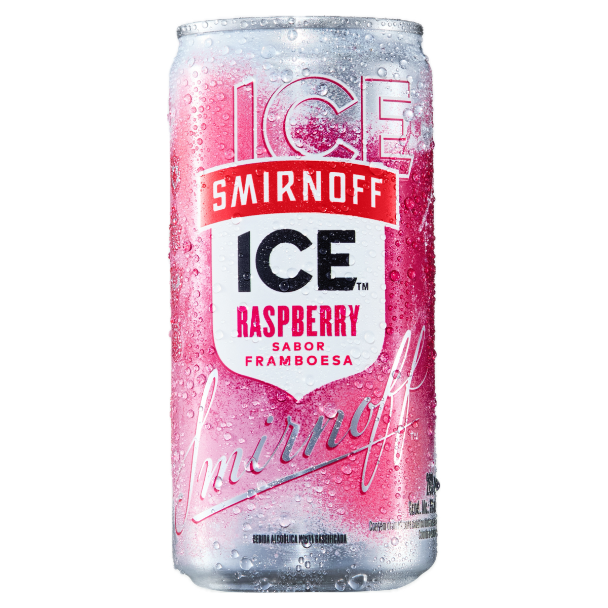 Bebida Mista Alcoólica Gaseificada Raspberry Smirnoff Ice Lata