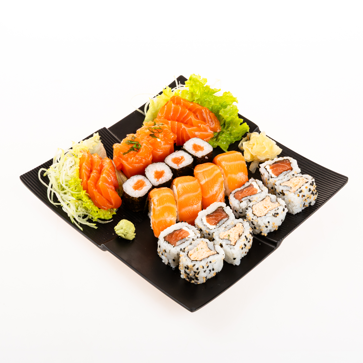 Mega Combinado De Salmão 24 Peças (Aprox. 540g) | Extra Mercado